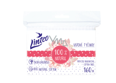 Linteo Cotton swabs 160 pieces bag