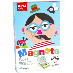 Apli Educational game with magnets - Faces 30 magnets age 3+