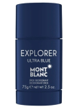 Montblanc Explorer Ultra Blue deo stick for men 75 g