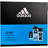 Adidas Ice Dive perfumed deodorant glass for men 75 ml + shower gel 250 ml + ball antiperspirant deodorant roll-on 50 ml, cosmetic set for men