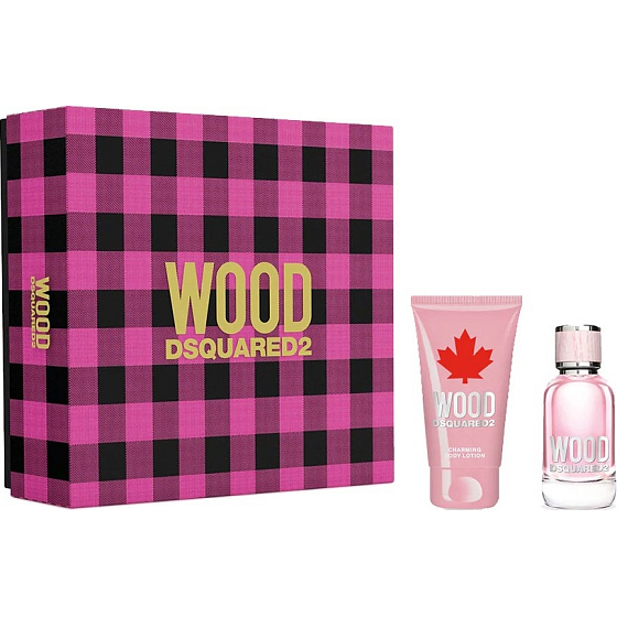 Dsquared2 Wood for Her Eau de Toilette for women 30 ml + Body Lotion 50 ml, gift set