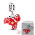 Sterling Silver 925 Luminous - Sign of the Zodiac Cancer, pendant for bracelet