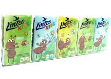 Linteo Kids Ant mini paper tissues 3 ply 10 x 10 pieces