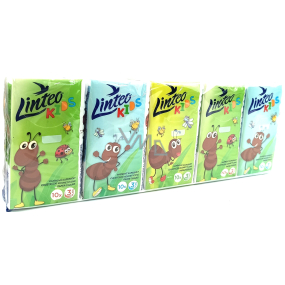 Linteo Kids Ant mini paper tissues 3 ply 10 x 10 pieces