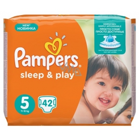 Pampers Sleep & Play 5 Junior 11 - 18 kg diapers 42 pieces