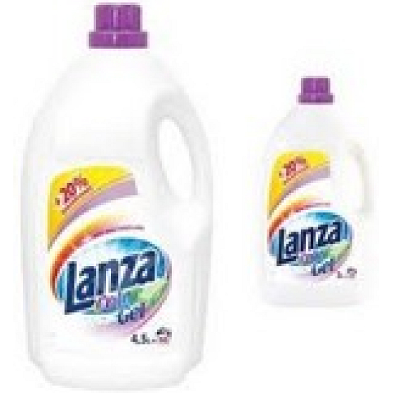 Lanza Color gel liquid detergent for colored laundry 4.5 l + 2.25 l