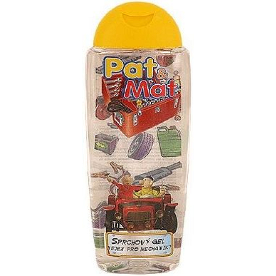 Bohemia Gifts Kids Pat and Mat - Mechanics with the scent of banana shower gel for children 300 ml