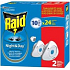 Raid Night & Day against mosquitoes and flies refill 2 pieces