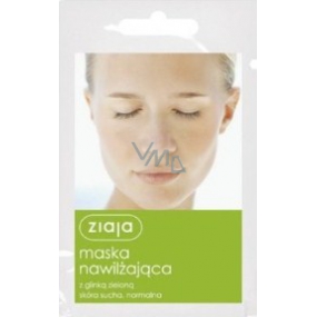 Ziaja Green Clay Moisturizing Face Mask Dry And Normal Skin 7ml