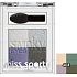 Miss Sports Studio Color Smoky Quattro Eyeshadow 404 Black Eyes 2.2 g