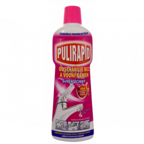 Pulirapid Aceto Calcium Sediment Liquid Cleaner with Natural Vinegar 750 ml