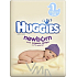 Huggies Newborn size 1, 2 - 5 kg, diaper panties 54 pieces
