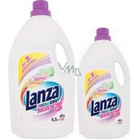 Lanza Max3 Color gel liquid detergent for colored laundry 4.5 l + 1.5 l