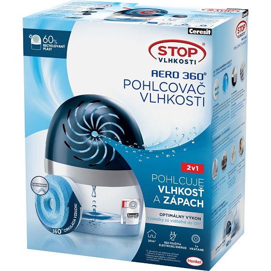Ceresit Stop Humidity Aero 360° dehumidifier, 450 g
