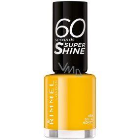 Rimmel London 60 Seconds Super Shine Nail Polish nail polish 458 Bee and Honey 8 ml