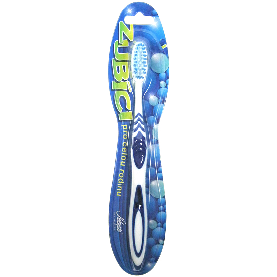 Nekupto Teeth soft toothbrush blue 1 piece