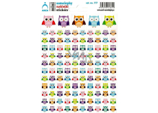 Arch Školní mini samolepky sovičky 177