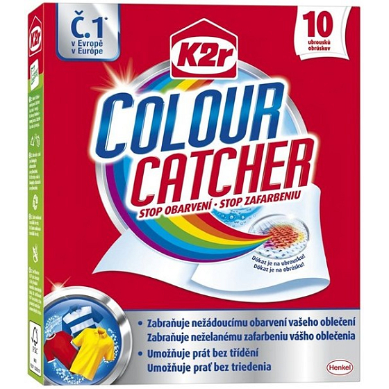 K2r Color Catcher Stop coloring laundry napkins 10 pieces