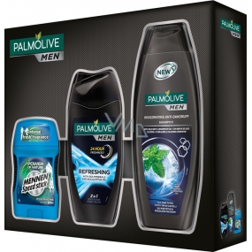 Palmolive Into the Wild Refresh Shower Gel + Invig Shampoo.+ Mennen stick, cosmetic set