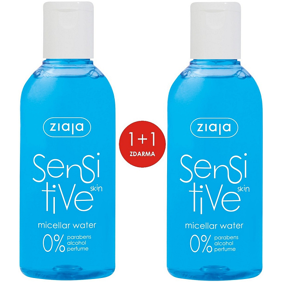Ziaja Sensitive Skin micellar water for sensitive skin 2 x 200 ml, duopack