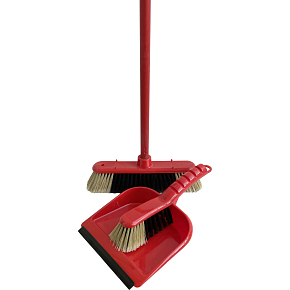 Spokar EKO Cleaning Set, broom with handle 120 cm + dustpan with brush