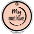 Essence My Must Haves Highlighter Powder Brightening Powder 01 Let It Glow 1.7 g