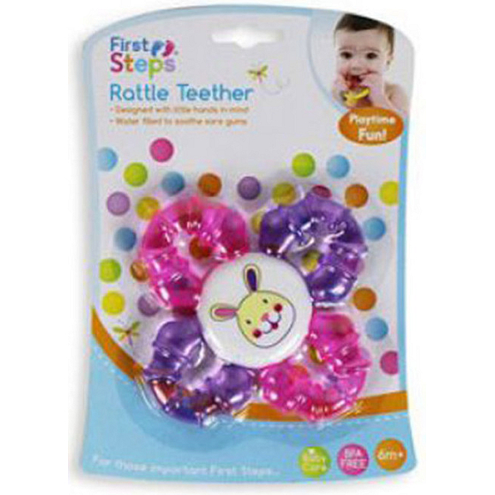 First Steps Rattle Teether teether with rattle Hare