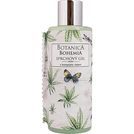 Bohemia Gifts Botanica Hemp Oil Creamy Shower Gel 200 ml