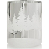 Yankee Candle Winterscape candlestick on a votive silver candle