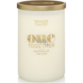 Yankee Candle One Together Miracle Flower - Miracle flower Décor scented candle large cylinder glass 75 mm Tumbler 2 wicks 566 g