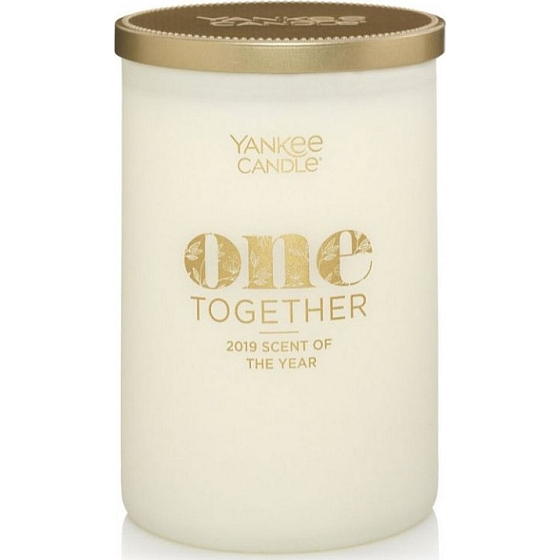 Yankee Candle One Together Miracle Flower - Miracle flower Décor scented candle large cylinder glass 75 mm Tumbler 2 wicks 566 g