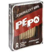 Pe-Po Disposable grill, grilling time 90-120 minutes