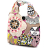 Nekupto Trendy shopping bag with case 002 38 x 32.5 x 4.5 cm