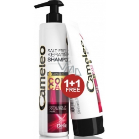 Delia Cosmetics Cameleo BB Keratin shampoo for colored and highlighted hair 250 ml + conditioner 200 ml, duopack