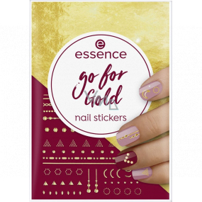 Essence Go for Gold Nail Stickers nail stickers 74 pieces