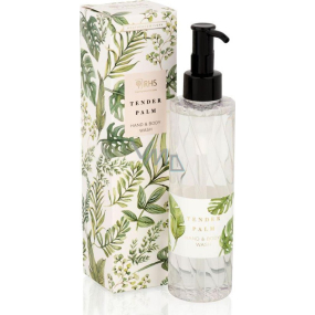 Heathcote & Ivory Tender Palm Body and Hand Wash Gel Dispenser 200 ml