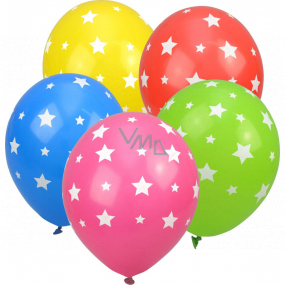 Party Time Inflatable balloons, stars 28 cm 5 pieces