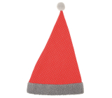 Santa's textile hat red 47 cm