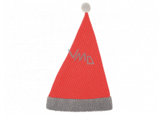 Santa's textile hat red 47 cm