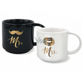 Mr. Nekupto Pair of Mugs & Mrs. 2 x 350 ml