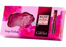 Rose of Bulgaria eau de parfum for women 2,1 ml, vial + natural rose soap 50 g, gift set for women