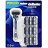 Gillette Fusion 5 ProGlide Flexball shaving collar + 10 replacement heads, for men