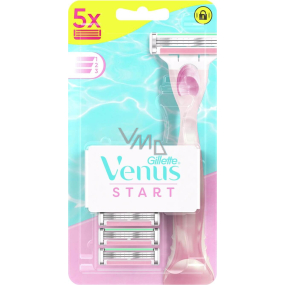 Gillette Venus Start Replacement Heads 5 pieces, for women