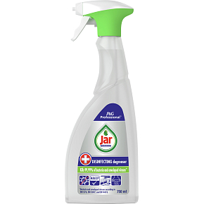 Jar Professional disinfecting degreaser for contact with food, 750 ml
