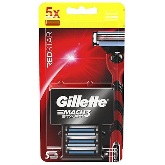 Gillette Mach3 Start Replacement Heads 5 pieces, for men