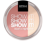Gabriella blush and highlighter Show It! 02, 9 g