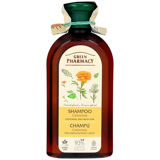 Green Pharmacy Měsíček šampon pro normální a mastné vlasy 350 ml
