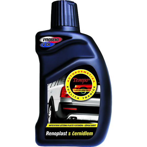Tempo Renoplast with blackening polish for cleaning dark plastics, 300 ml