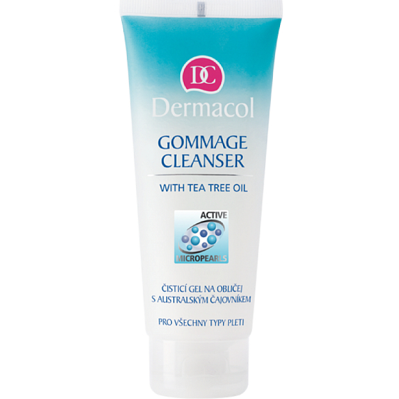 Dermacol Gommage Cleanser facial cleansing gel with Australian tea tree 100 ml