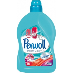 Perwoll Brilliant Color liquid washing gel for colored laundry 3 l